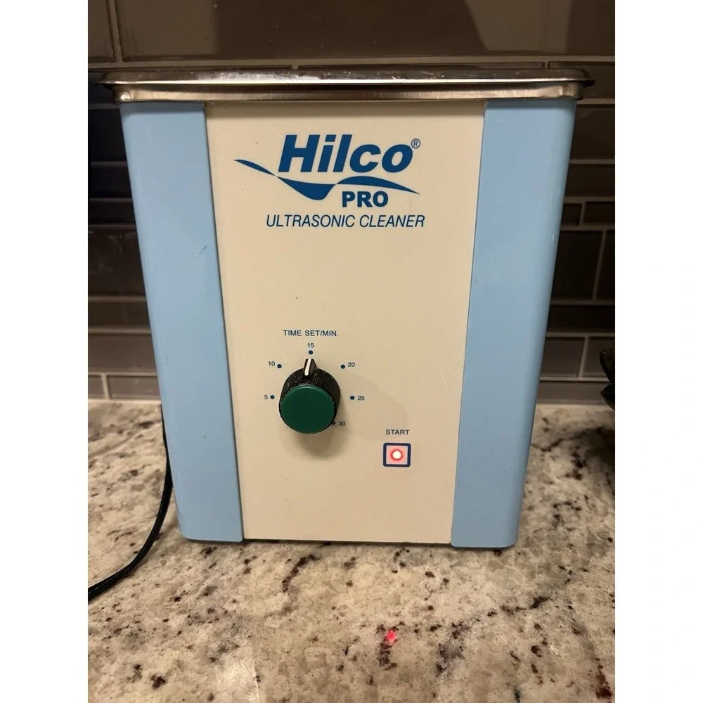 Hilco Pro Ultrasonic Cleaner for Optometrist Office Use Eyeglass Working